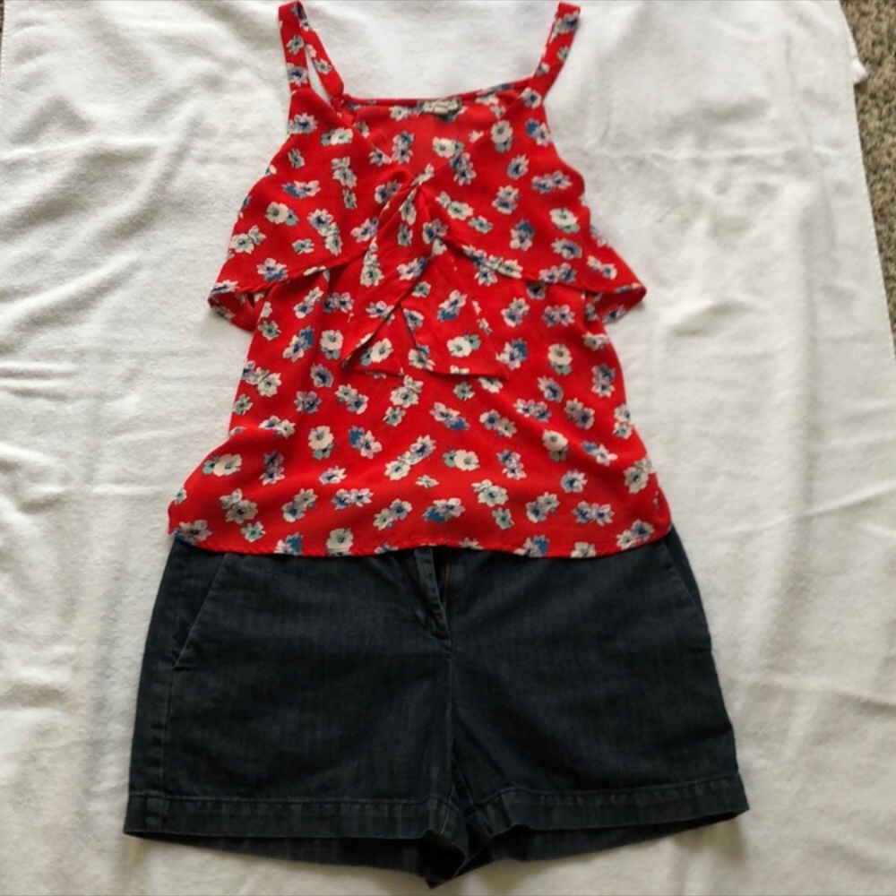 Flowy floral camisole